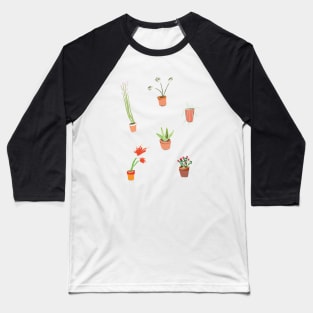 Small happy plants Baseball T-Shirt